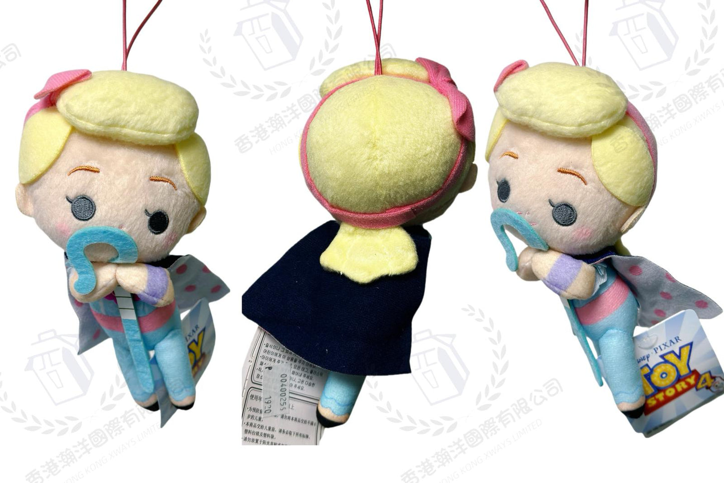 絕版 DISNEY Toy Story 玩具總動員 趴趴款 牧羊女寶貝Bo Peep / 翠絲 Jessie 掛飾公仔