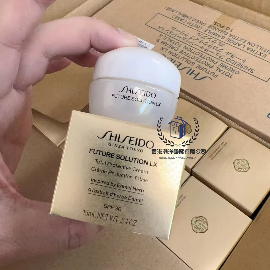 shiseido 資生堂 全新升級 時光琉璃日霜SPF30 PA++++ 15ml(香港專櫃)