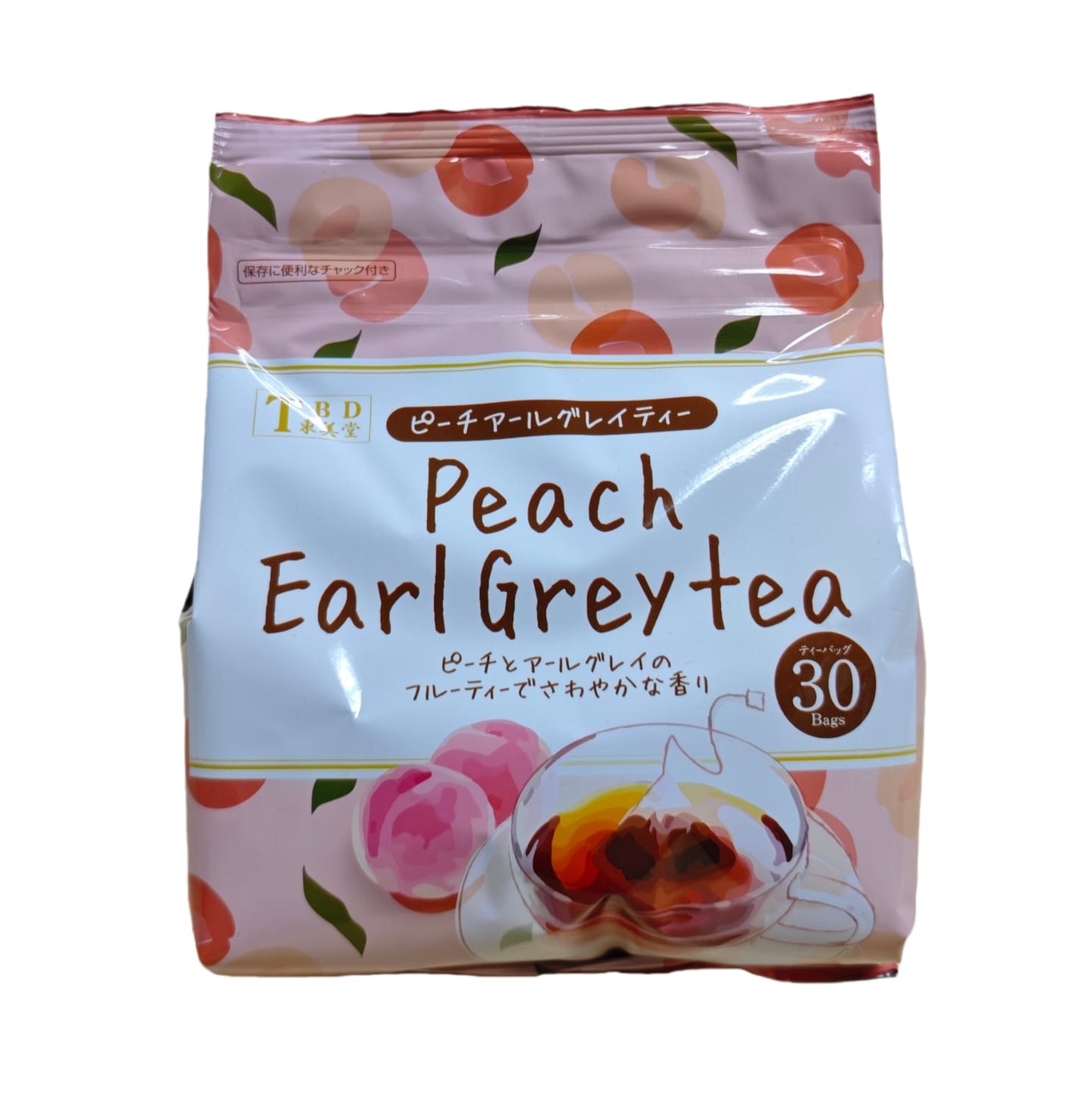 TBD 東美堂 蜜桃伯爵茶30袋入【平行進口】有效期:08-2026