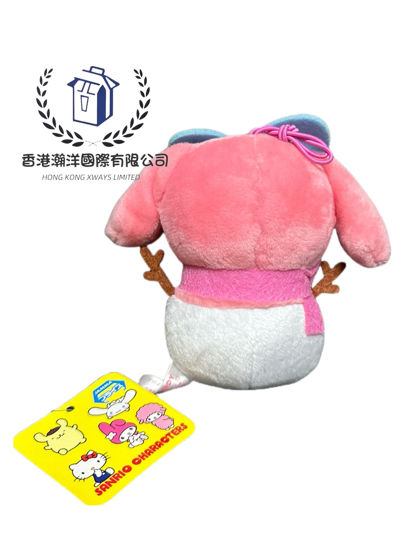 Sanrio 可愛 melody 雪人款 掛飾