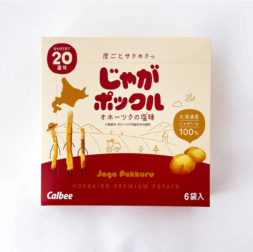 現貨 日本直送 北海道 Calbee 卡樂B 薯條三兄弟禮盒(6袋入) 108G EXP 19-AUG-2025