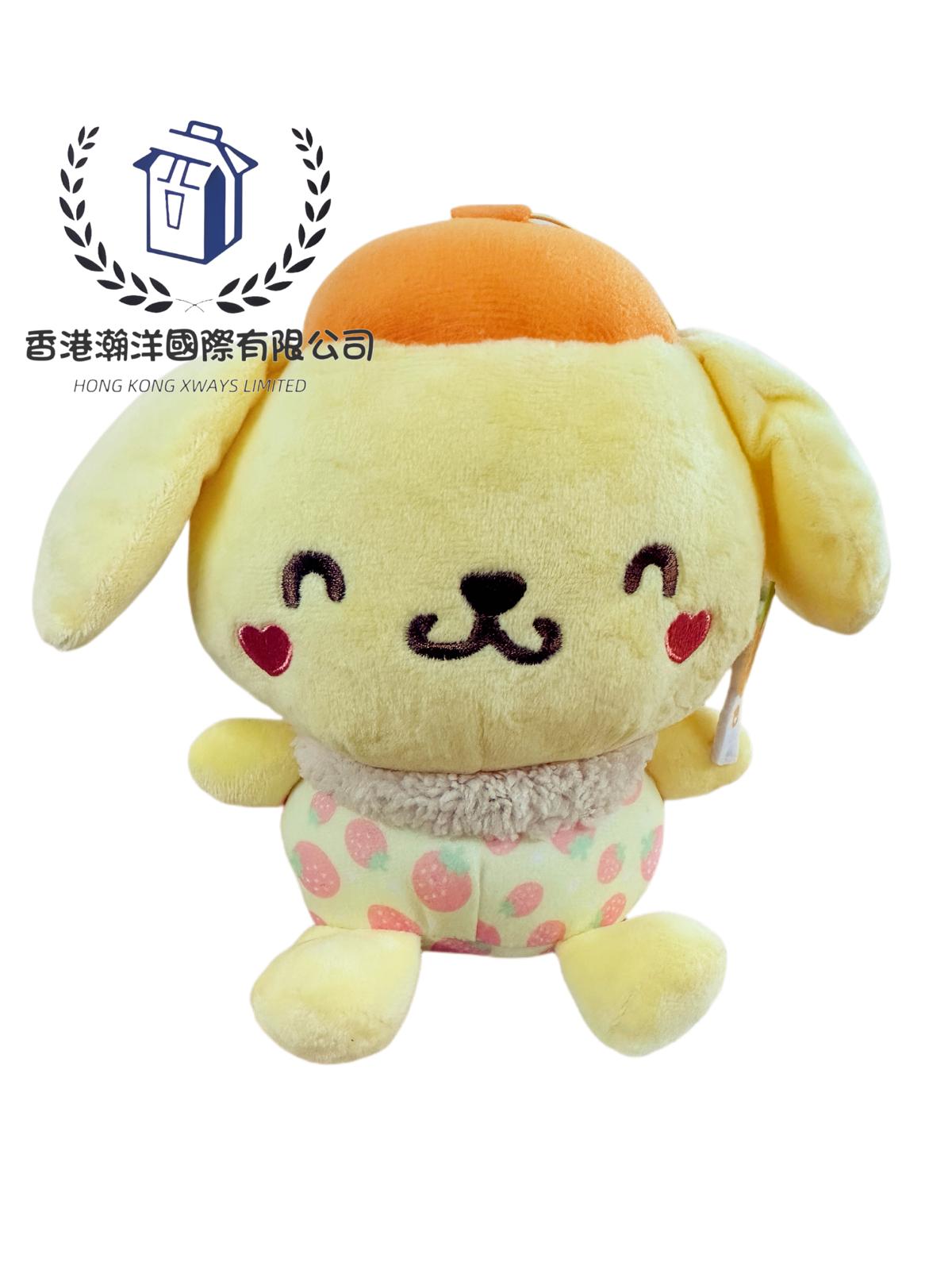 Sanrio 可愛 草莓 布甸狗 POMPOMPURIN