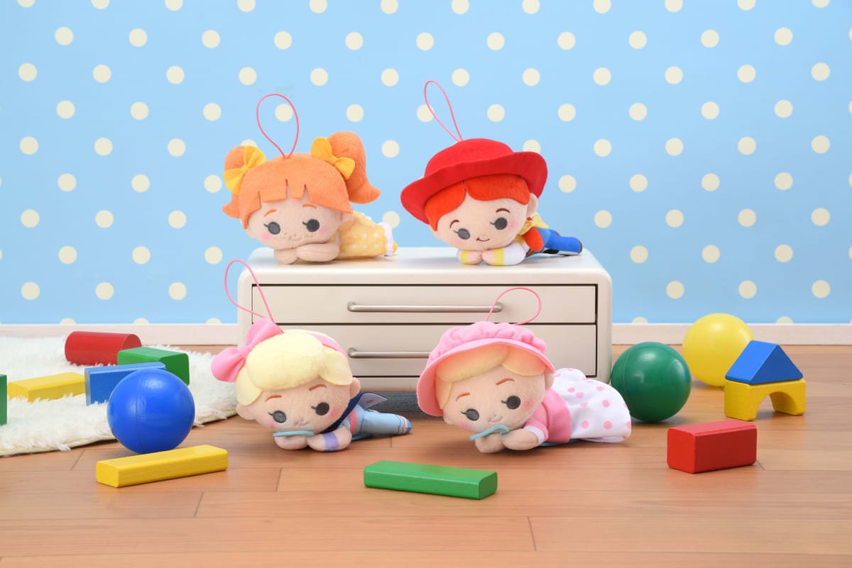 絕版 DISNEY Toy Story 玩具總動員 趴趴款 牧羊女寶貝Bo Peep / 翠絲 Jessie 掛飾公仔