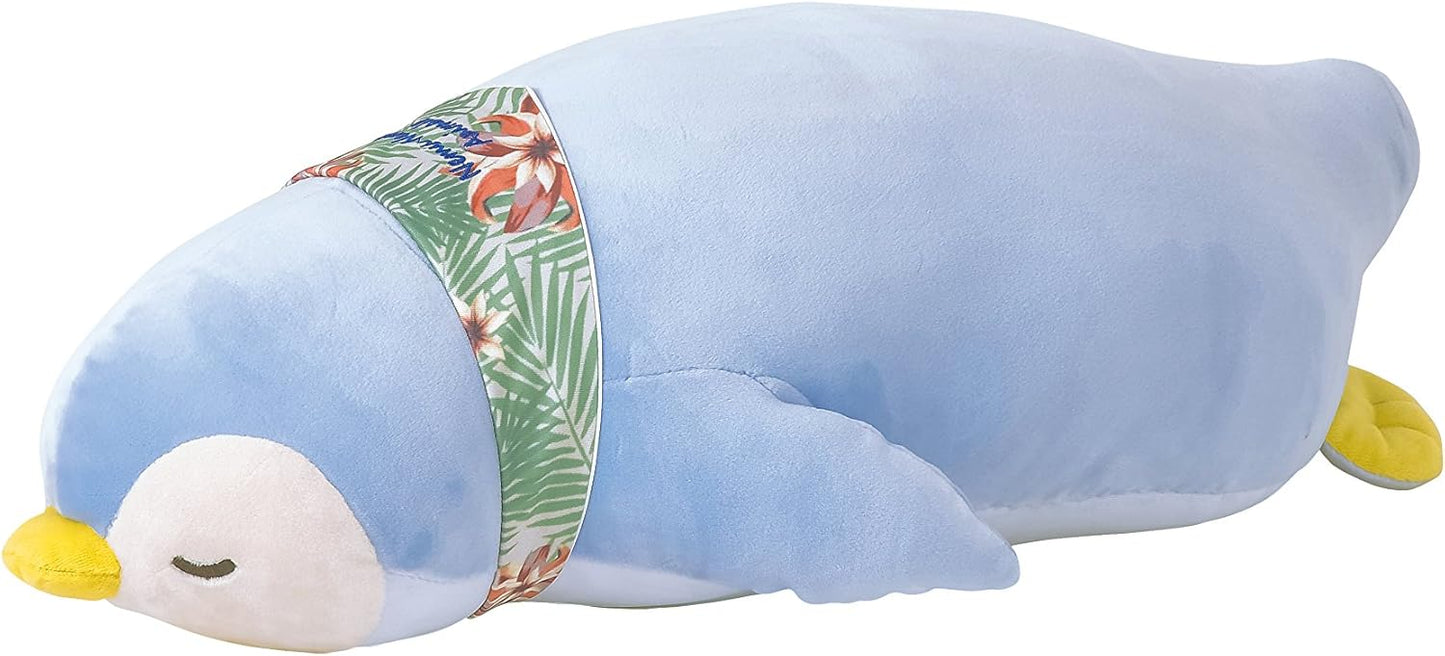 日本直送 liv heart Nemu Nemu Animals Cool Pillow - 可愛動物酷企鵝 涼感 優質攬枕 抱枕 M 號