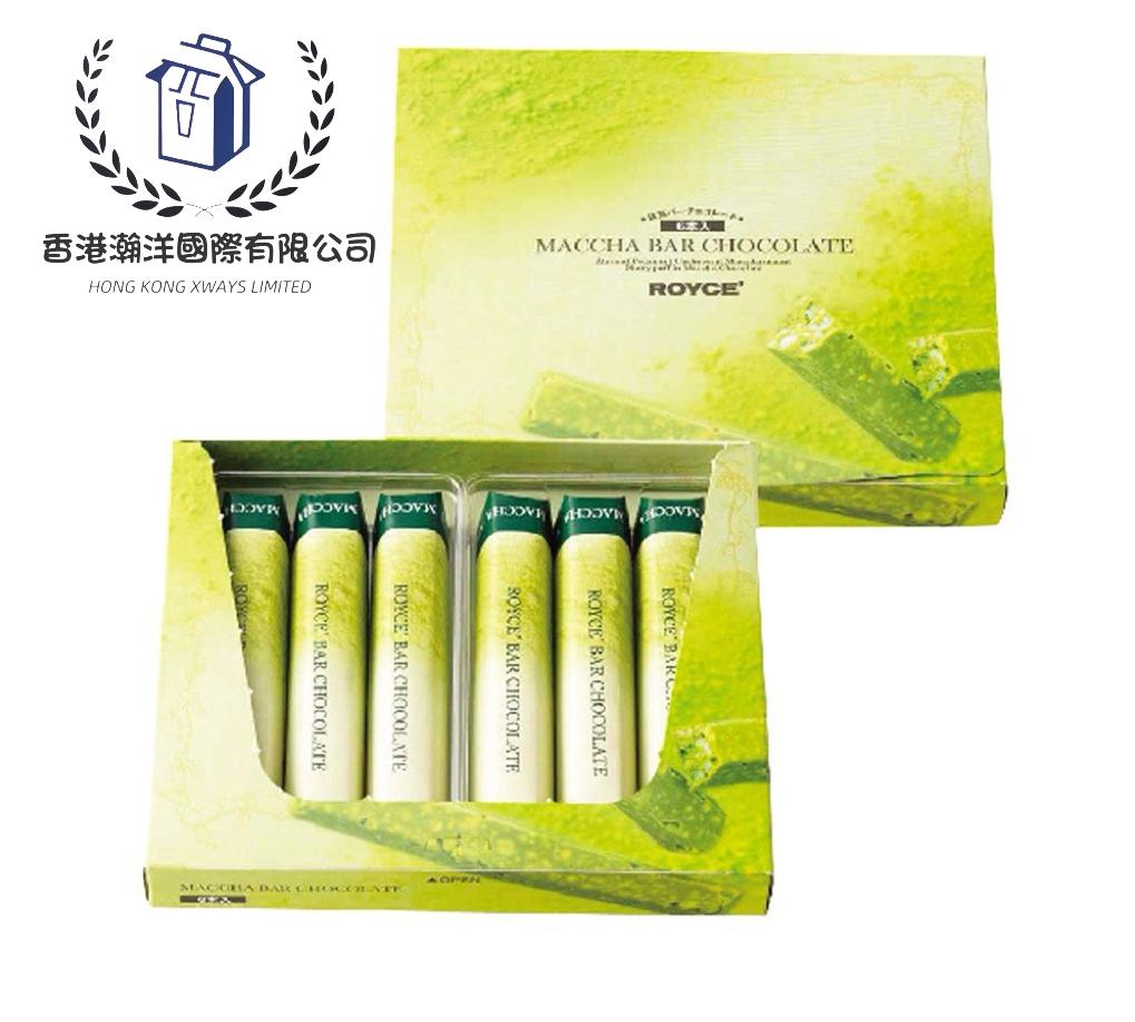 預訂 日本直送 ROYCE' 朱古力棒 抹茶味 6條入 【平行進口】