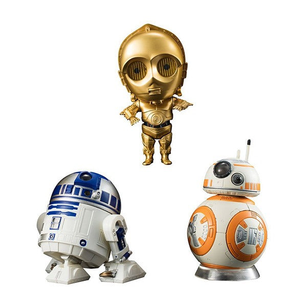 絕版 2018年 BANDAI GASHAPON Q-DROID 可動機器人扭蛋 一套全三種