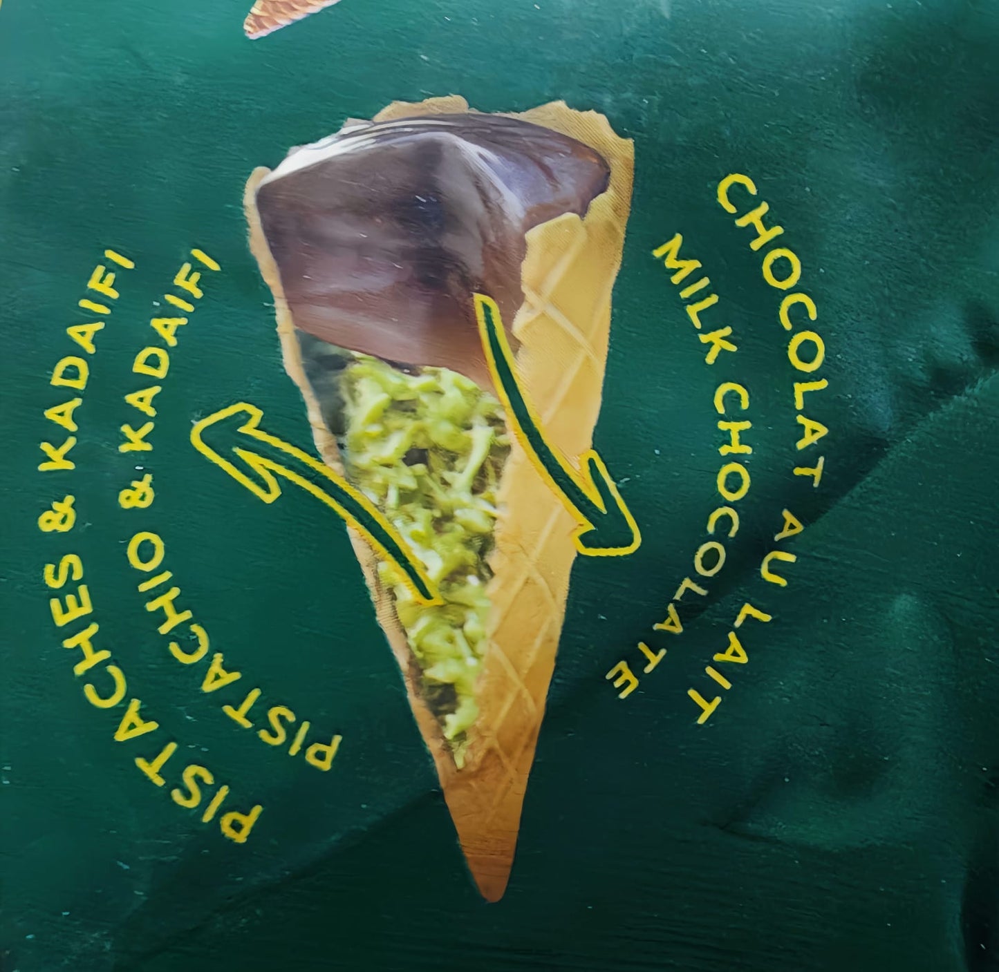 現貨 加拿大 Just the Fun Part 杜拜朱古力開心果迷你雪糕筒 454g