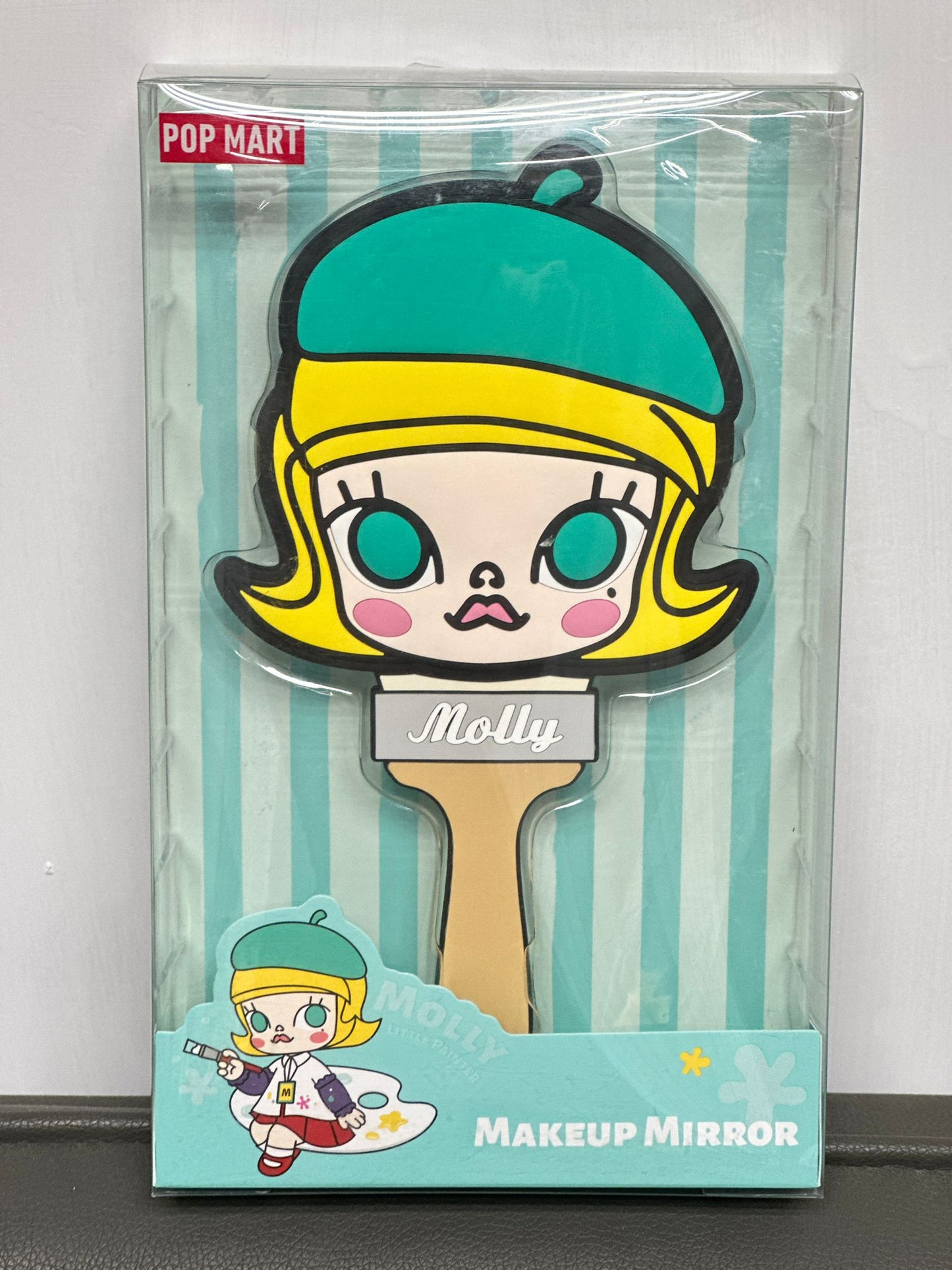 POPMART MOLLY 限量 小畫家系列 化裝鏡