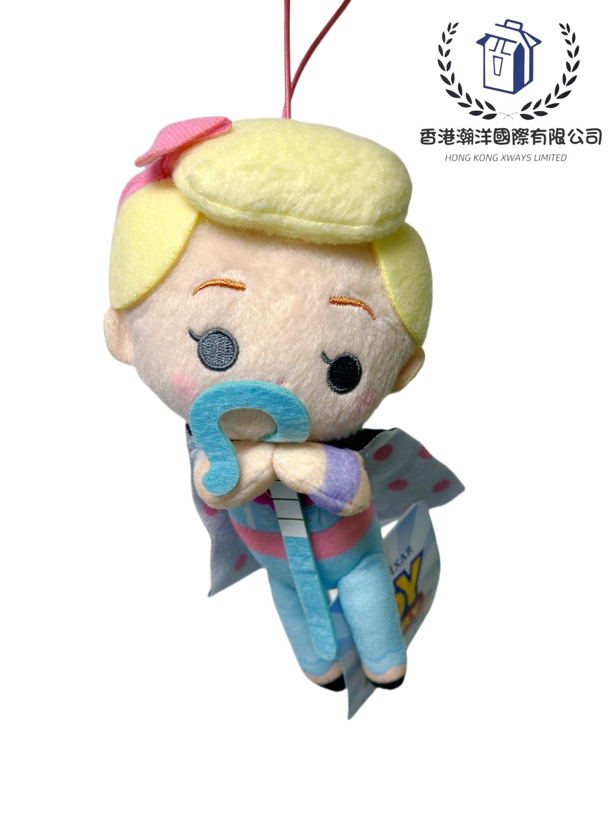 絕版 DISNEY Toy Story 玩具總動員 趴趴款 牧羊女寶貝Bo Peep / 翠絲 Jessie 掛飾公仔