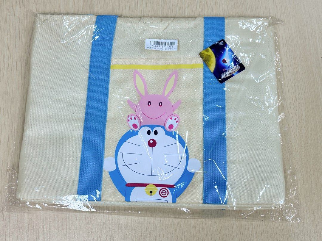 Doraemon 多啦A夢 叮噹 大size 束口 保溫袋/保冷袋