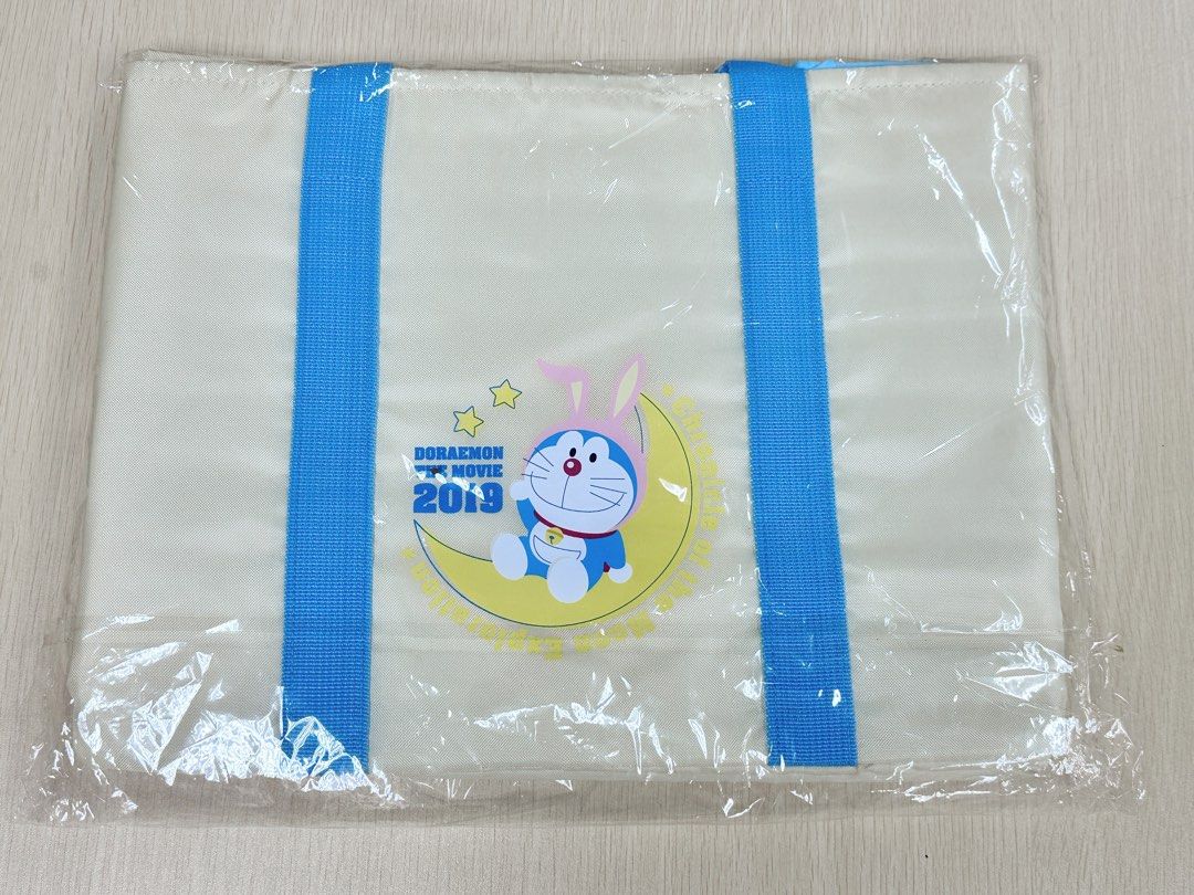 Doraemon 多啦A夢 叮噹 大size 束口 保溫袋/保冷袋