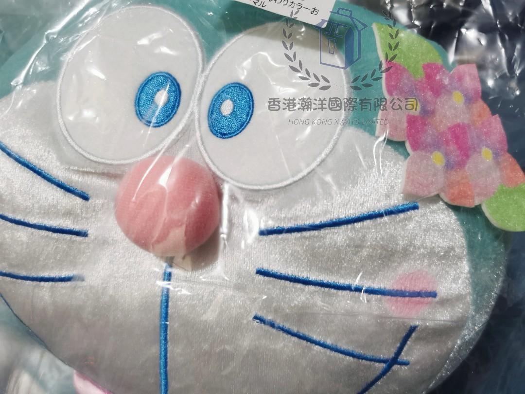 日本直送 Doraemon 叮噹 哆啦A夢 繡球花主題 公仔 2款選