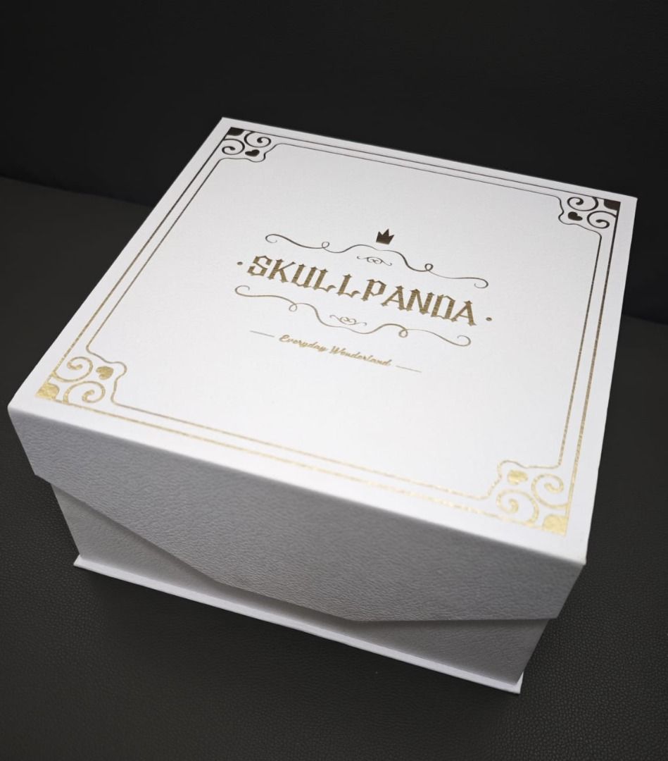POP MART 泡泡瑪特 SKULLPANDA 陶瓷碗碟餐具套裝 禮盒裝