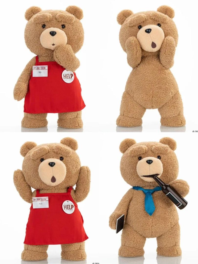 Ted 2-泰迪熊1/2 可動 30CM 毛絨玩偶