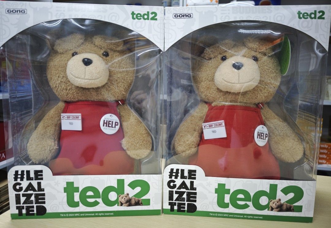 Ted 2-泰迪熊1/2 可動 30CM 毛絨玩偶