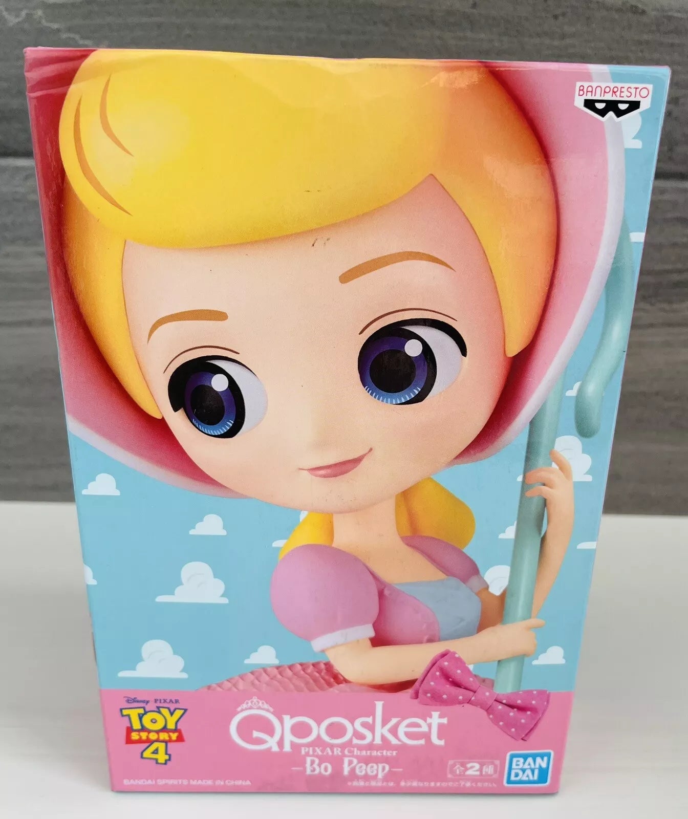 Toy Story 4 Q posket 牧羊女寶貝 Bo peep figure 原色