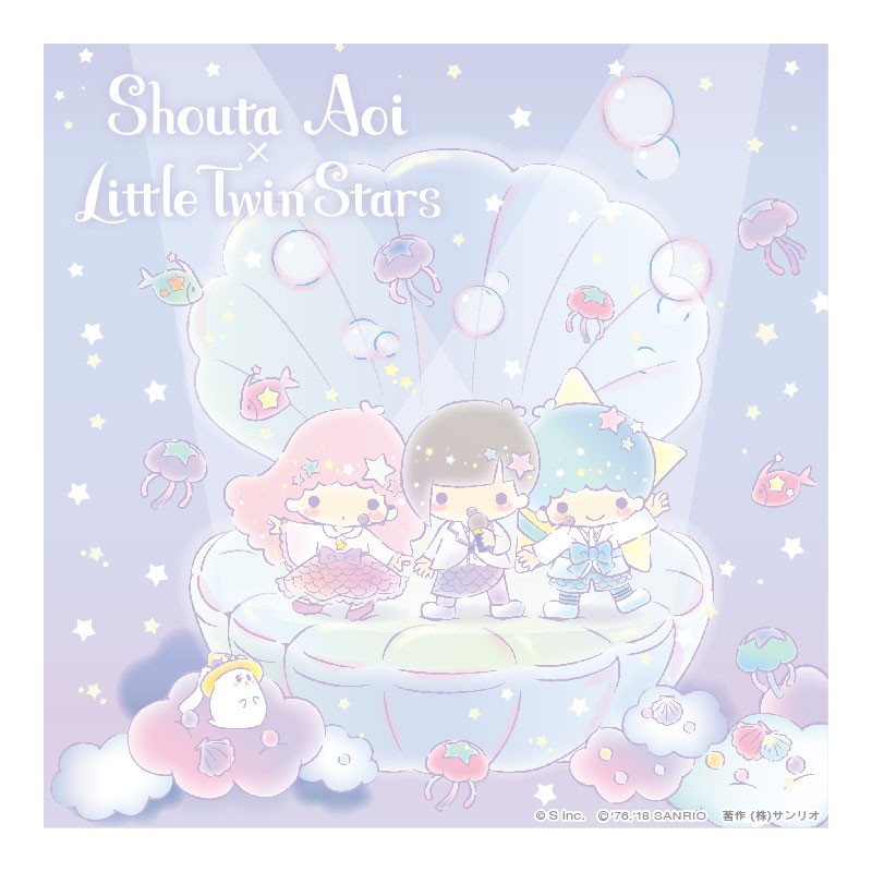 日本直送 SANRIO 蒼井翔太 Shouta Aoi x Little twin stars Kiki / 蒼井翔太 雙子星 吊飾公仔