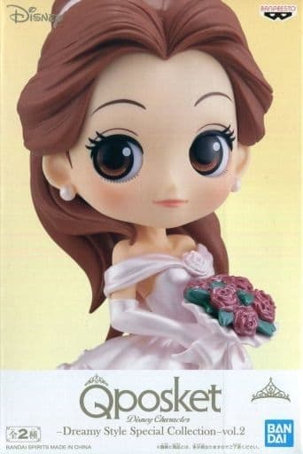 Banpresto Qposket 迪士尼角色系列婚紗系列特別收藏版貝兒公主VOL.2 (B BELLE)