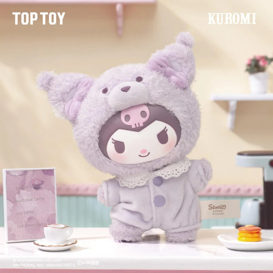 [預訂] TOP TOY Sanrio characters 拿鐵寶寶搪膠毛絨盲盒 (原盒6件)  截單日期: 2-OCT-2025