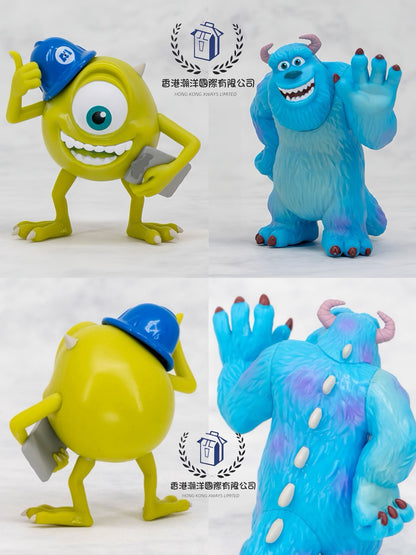 日本直送 絕版 DISNEY Monsters, Inc. Monsters University - Chibikko Collection w/ Blister Ball Vol. 1 怪獸公司- 毛毛/大眼仔/boo 模型