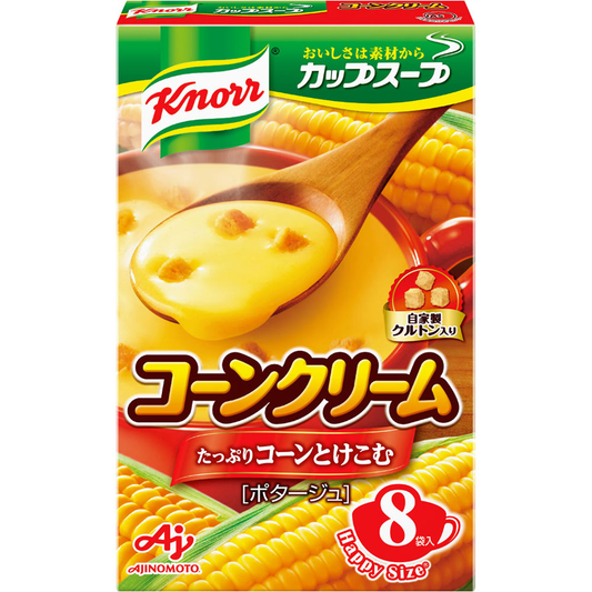 味之素 - 日本家樂牌 玉米濃湯忌廉湯 即食湯 148.8g( 8袋入)【平行進口】賞味期限:2026年6月30日