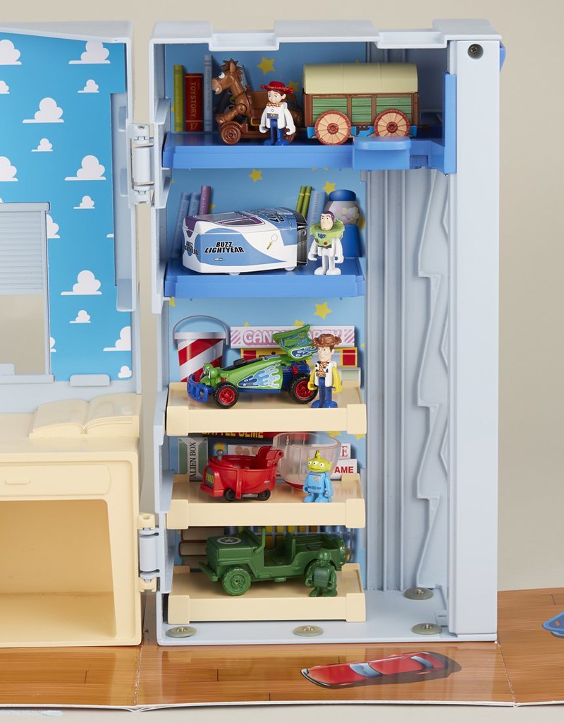 TOYS STORY 胡迪房間場景 玩具收納手提箱
