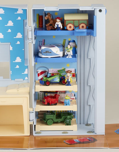 TOYS STORY 胡迪房間場景 玩具收納手提箱