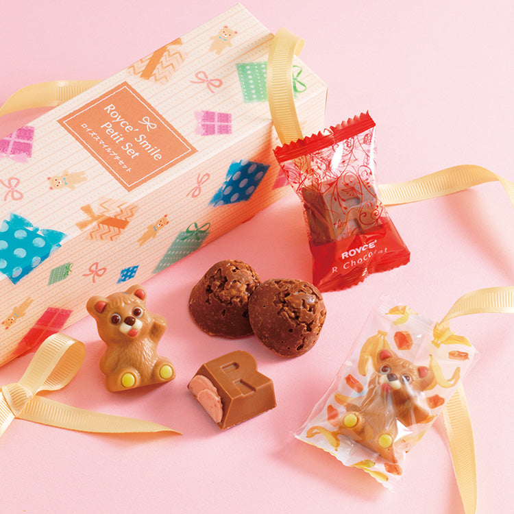 [預購] Royce Smile Petit 可愛小熊巧克力套裝 3種類型/共 9 件  - 每星期六截單