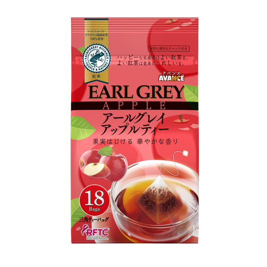 國太樓 伯爵紅茶-蘋果風味三角茶包18袋入[平行進口]最佳食用期限：2028年3月29日