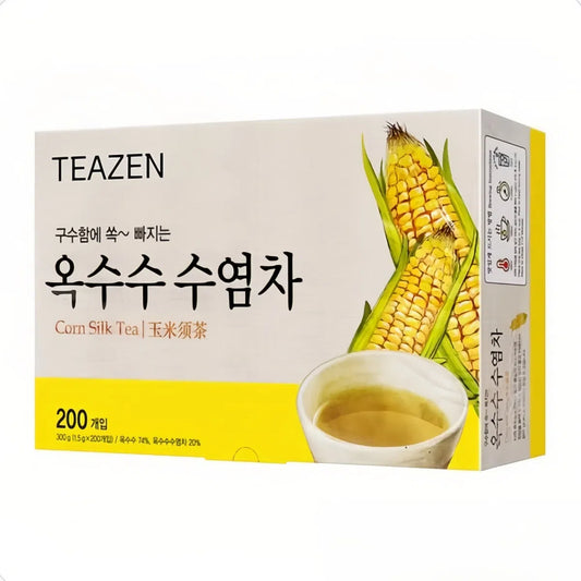 韓國TEAZEN 粟米鬚茶 200包(勁量家庭裝) [平行進口] 此日期前最佳 04-DEC-2026