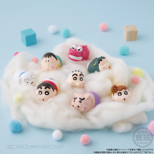 [預訂] BANDAI-食玩 - Mocchiri Kororin 蠟筆小新 (原盒12件)