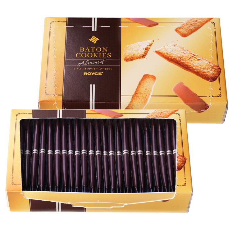 預訂 日本直送 期間限定 ROYCE' 曲奇棍 杏仁碎25片入 送禮首選 平行進口 每星期六截單