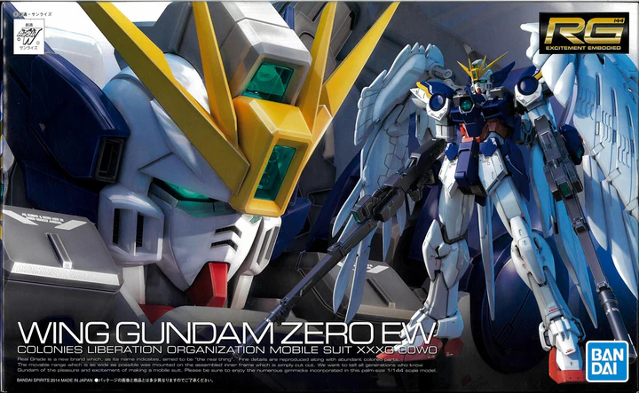[預訂] Bandai - RG 1/144 XXXG-00W0 飛翼高達零式 截單日期: 10/NOV/2025