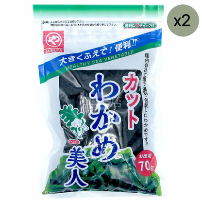MARUYA 美人海帶 70gX2袋【平行進口】賞味期限：2027年1月30日