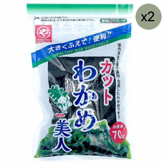 MARUYA 美人海帶 70gX2袋【平行進口】賞味期限：2027年1月30日