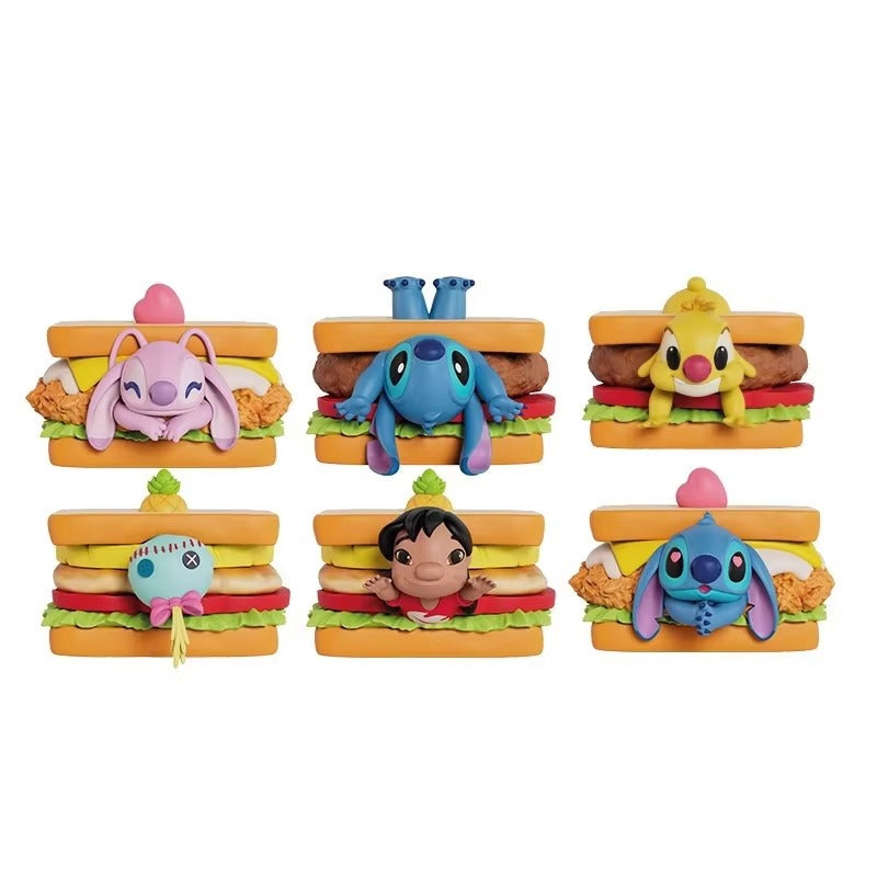 【預訂】迪士尼史迪仔款疊疊樂三明治盲盒 Disney Stitch Sandwich Stacker Blind box  (BOX OF 6) [行貨]
