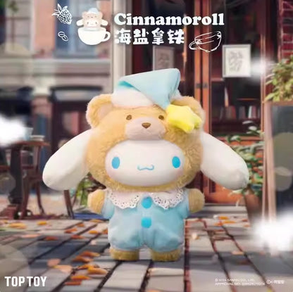 [預訂] TOP TOY Sanrio characters 拿鐵寶寶搪膠毛絨盲盒 (原盒6件)  截單日期: 2-OCT-2025
