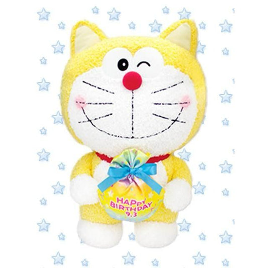 2019限定 DORAEMON 哆啦A夢 元祖 HAPPY BIRTHDAY 9.3 景品大公仔 日本直送