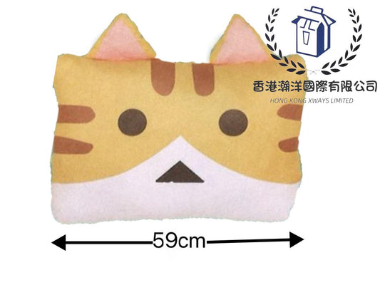 日本直送 Nyanboard Cat in Danboard big cushion 紙箱貓 大咕𠱸