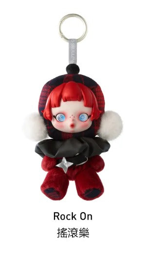 特價 SKULLPANDA冬日樂章系列毛絨公仔-  搖滾樂