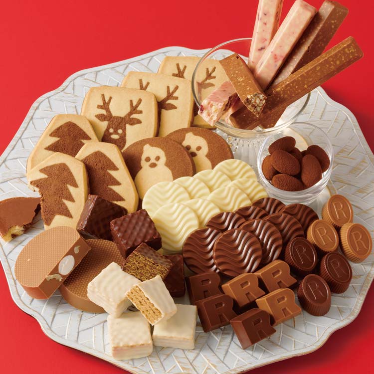 預訂 日本直送 ROYCE' 聖誕精選禮盒 [54件裝][聖誕節限定][平行進口]