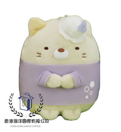 Sumikko Gurashi 角落生物 奶油梳打 豆沙 貓 掛飾公仔