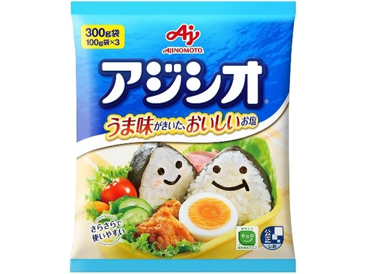 味之素調味海鹽 300g 袋裝 (100g × 3 小袋)【平行進口】