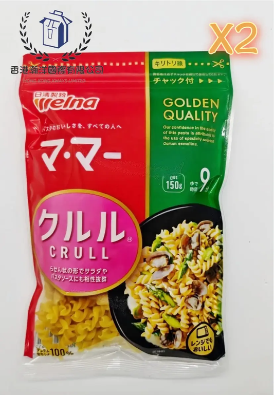 Nissin Welna 日清製粉 - Nisshin MAMA 經典沙律螺絲粉 2X150G【平行進口】賞味期限:2028年1月26日