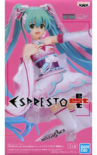 現貨 Hatsune Miku Espresto Est  Dress & Hair Figure 未來初音賽車服 模型