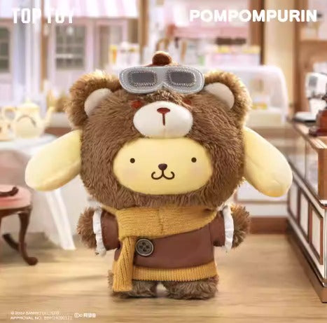 [預訂] TOP TOY - Sanrio characters 英倫下午茶搪膠毛絨系列盲盒 (原盒6件)  截單日期: 2-OCT-2025