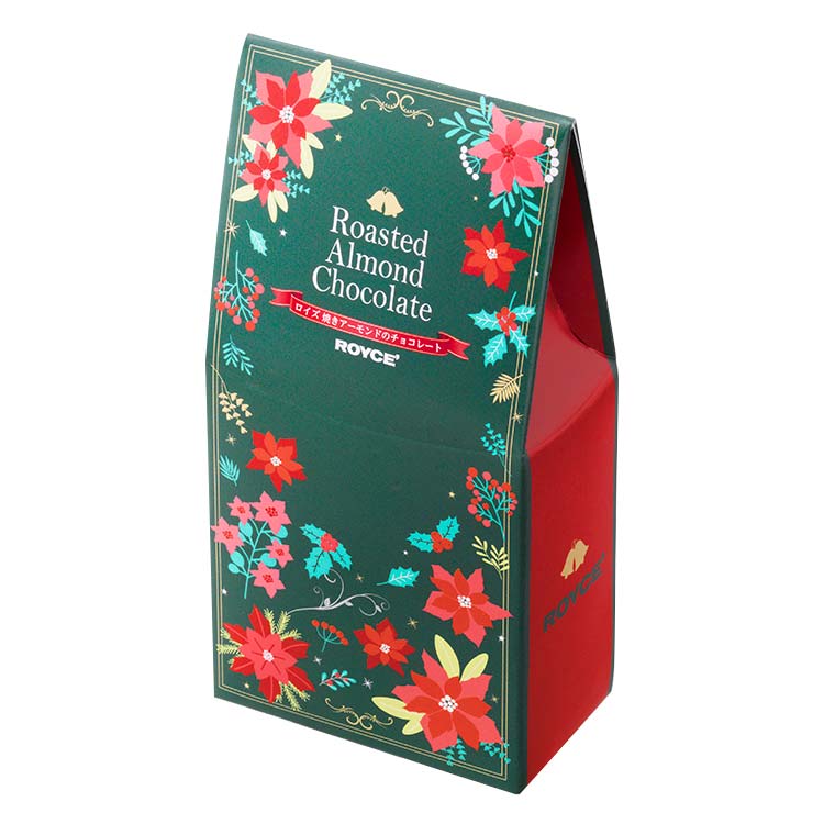 預訂 日本直送 ROYCE' 烤杏仁巧克力120G[聖誕節限定][平行進口]