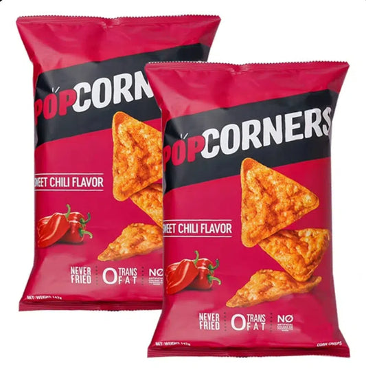 現貨 PopCorners 甜辣椒粟米脆片 2X142g 【平行進口】 EXP FEB-2026
