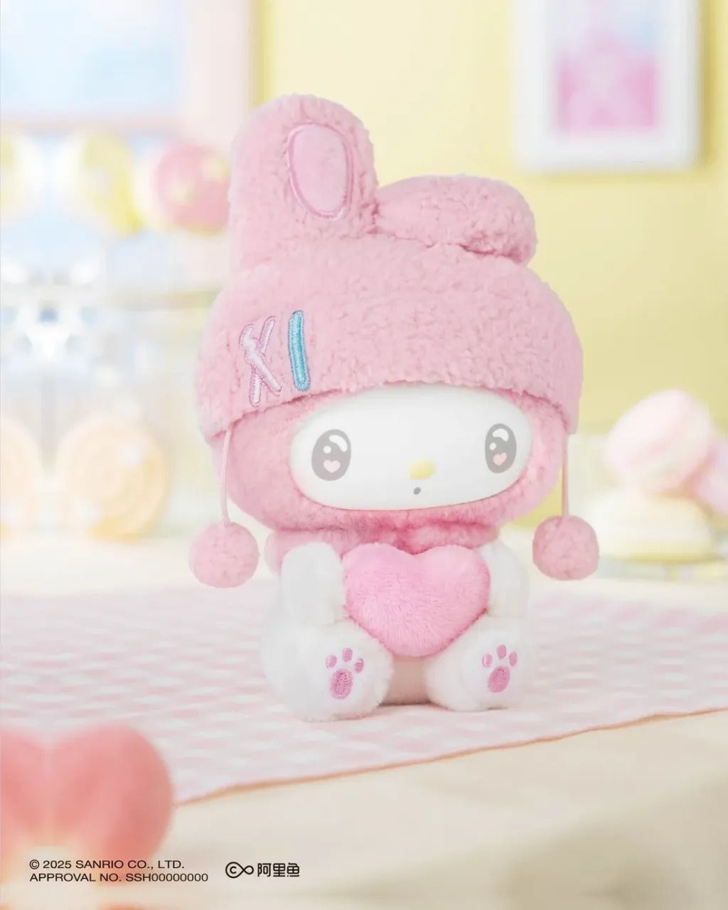 [預訂] TOP TOY - MELODY 美樂蒂 50周年奶糖系列毛絨掛飾 盲盒 ( 原盒6個 ) 截單日期: 2-OCT-2025