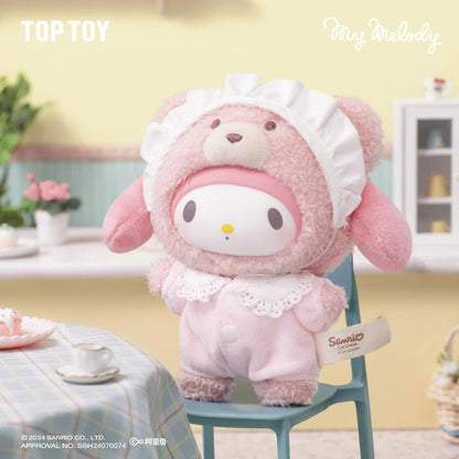 [預訂] TOP TOY Sanrio characters 拿鐵寶寶搪膠毛絨盲盒 (原盒6件)  截單日期: 2-OCT-2025